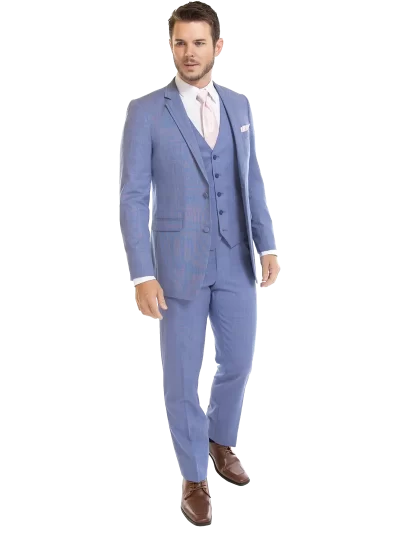 Man in an Allure Men Cornflower suit